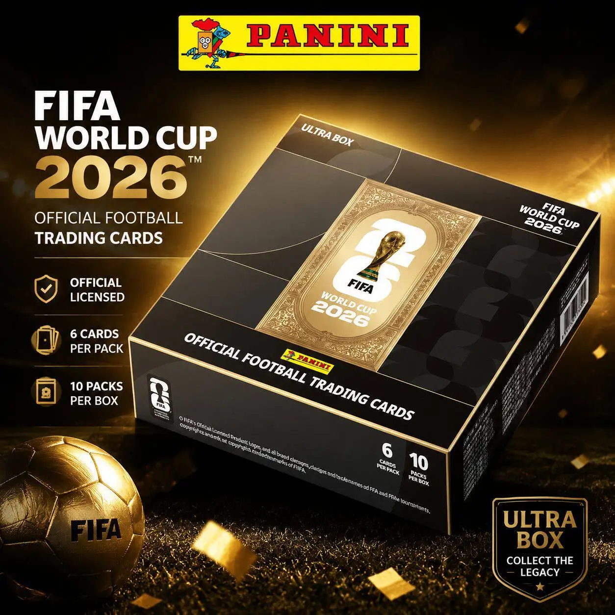 Фото Коллекционные карточки PANINI & KAYOU: Футбольные звезды FIFA 2026 – Карточки футболистов, сувениры для фанатов, подарок для вечеринки №3