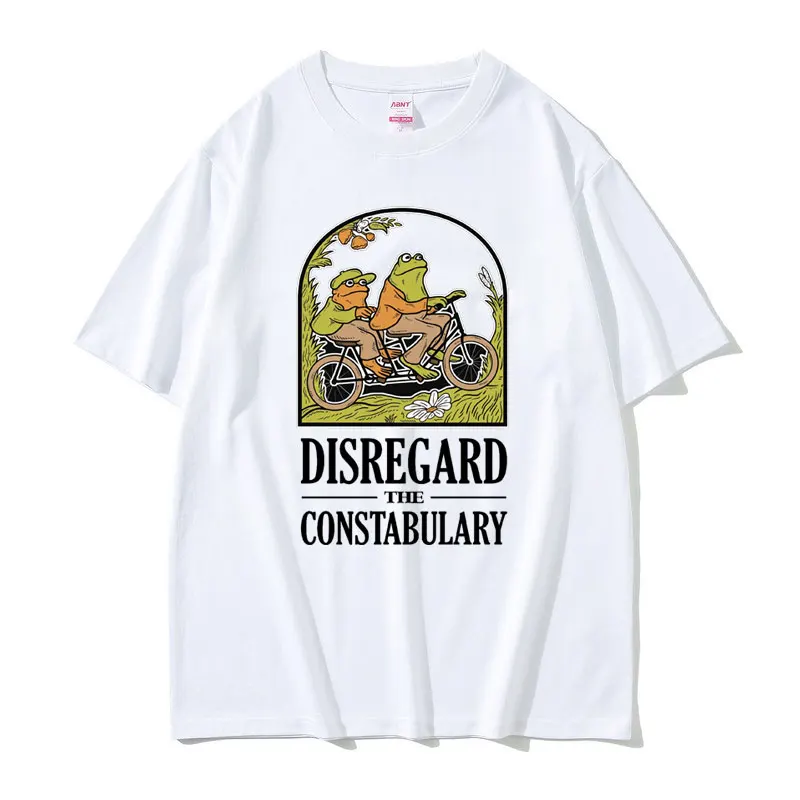 Футболка Мужская/женская с забавной лягушкой модная мягкая рубашка коротким