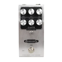 demonfx call76 compact basss guitar effect pedal compressor