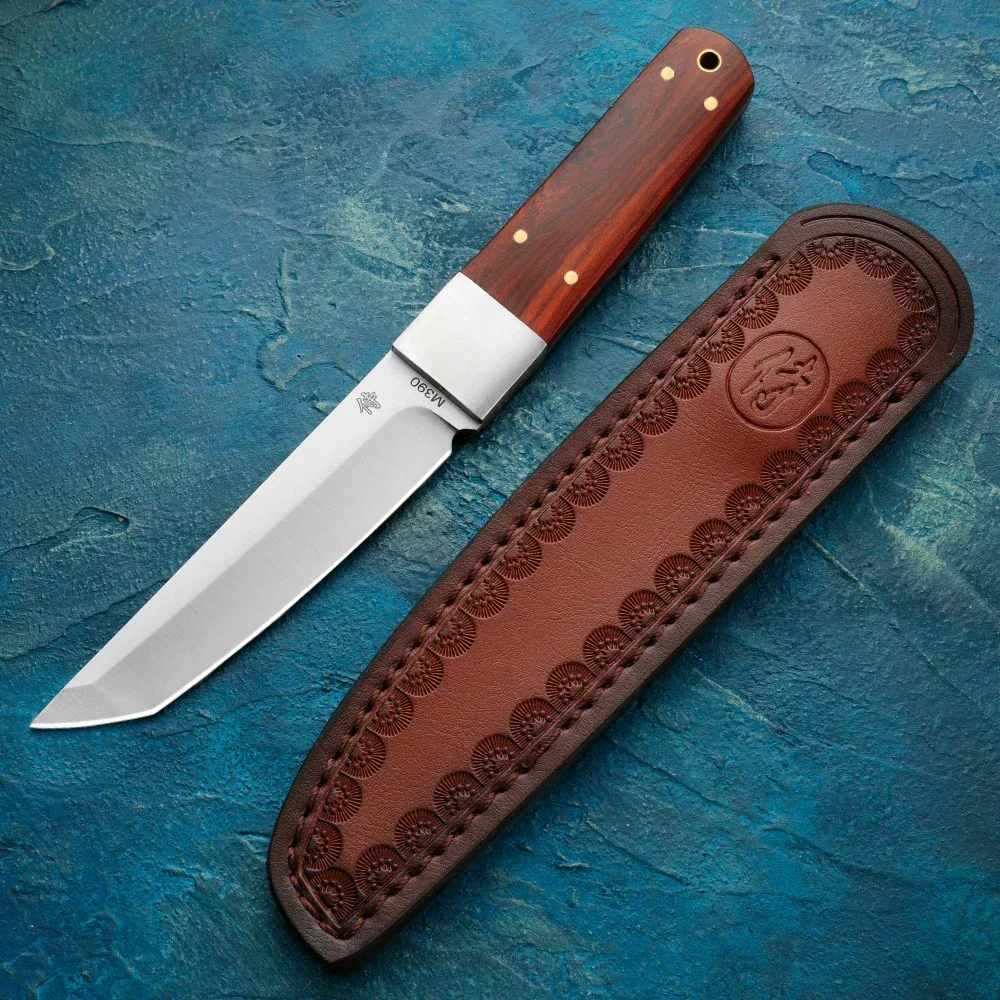 Мини-помощник M390 Прямой нож из порошковой стали — незаменимый компаньон для