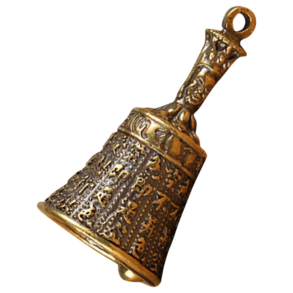 

Bell Charm Bells Shui Feng Dinner Lucky Good Hand Inside Tibetan Copper Blessing Pendant Diy Keychain Brass Luck Miniature Mini