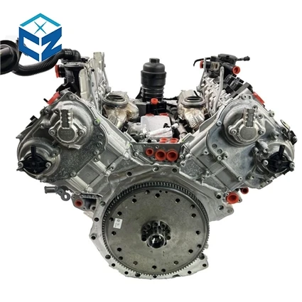 Оригинальный бывший в употреблении автомобильный двигатель сборе для Audi RS6 RS7 C8 DJP