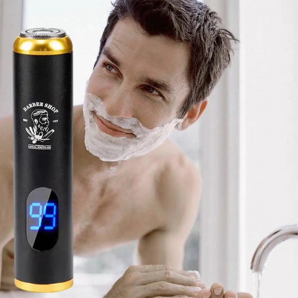 Mini Electric Shaver Beard Razor Pocket Size Waterproof Trimmer Rechargeable Men Machine |