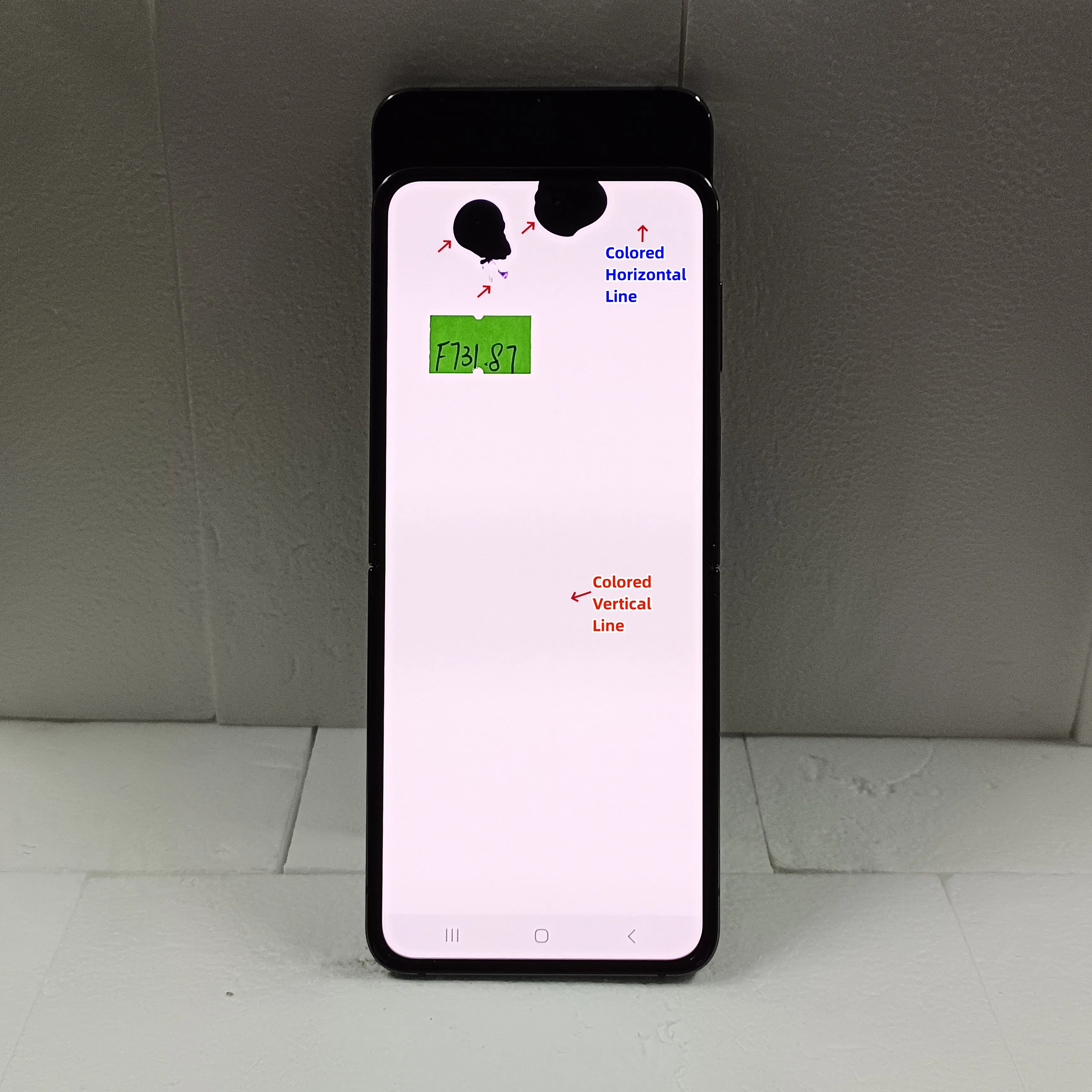 6 7-дюймовый ЖК-дисплей Amoled для Samsung Z Flip 5 дисплей F731 F731u сменный сенсорный экран с