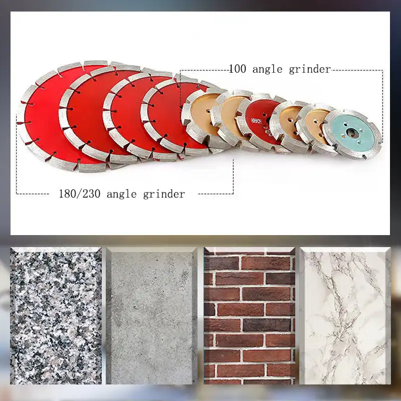 Утолщенные алмазные пилы лезвия для спекания резьбовое лезвие каменная стена