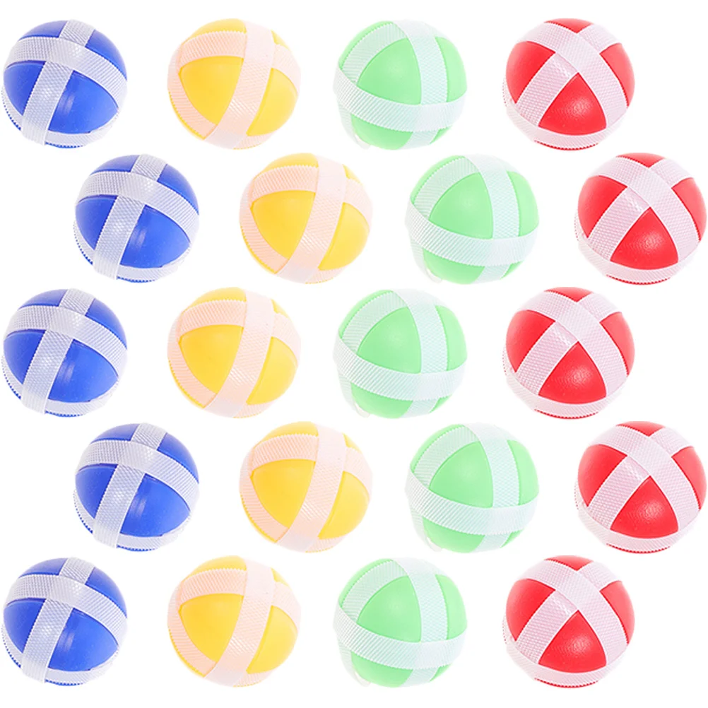 

20 Pcs Game Accessories Children's Toys Sticky Target Balls Board Party Favors Kids