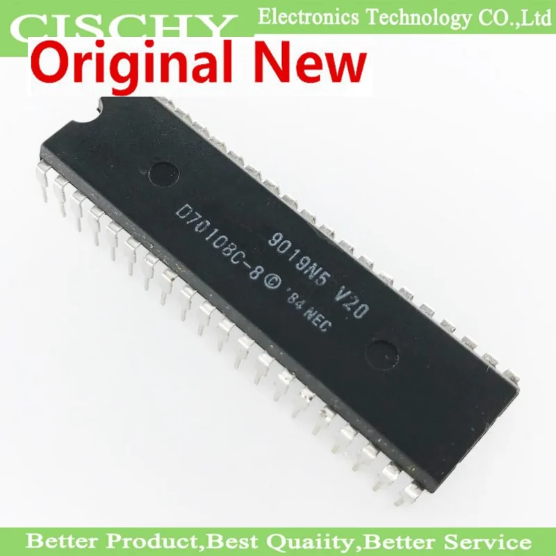 

1pcs/lot D70108C-10 UPD70108C-10 D70108C-8 D70108C-5 D70108C DIP-40 PLC Original