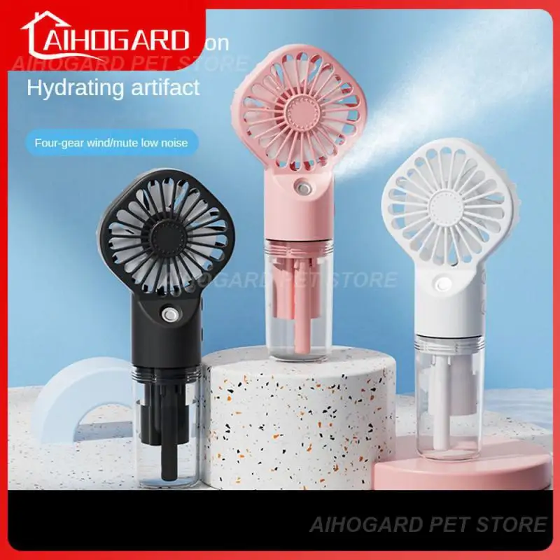 

Fan Nano Spray Water Supplement Mini Handheld Small Fan Strong Power Icy And Refreshing Usb Charging Portable Fan Spray Fan