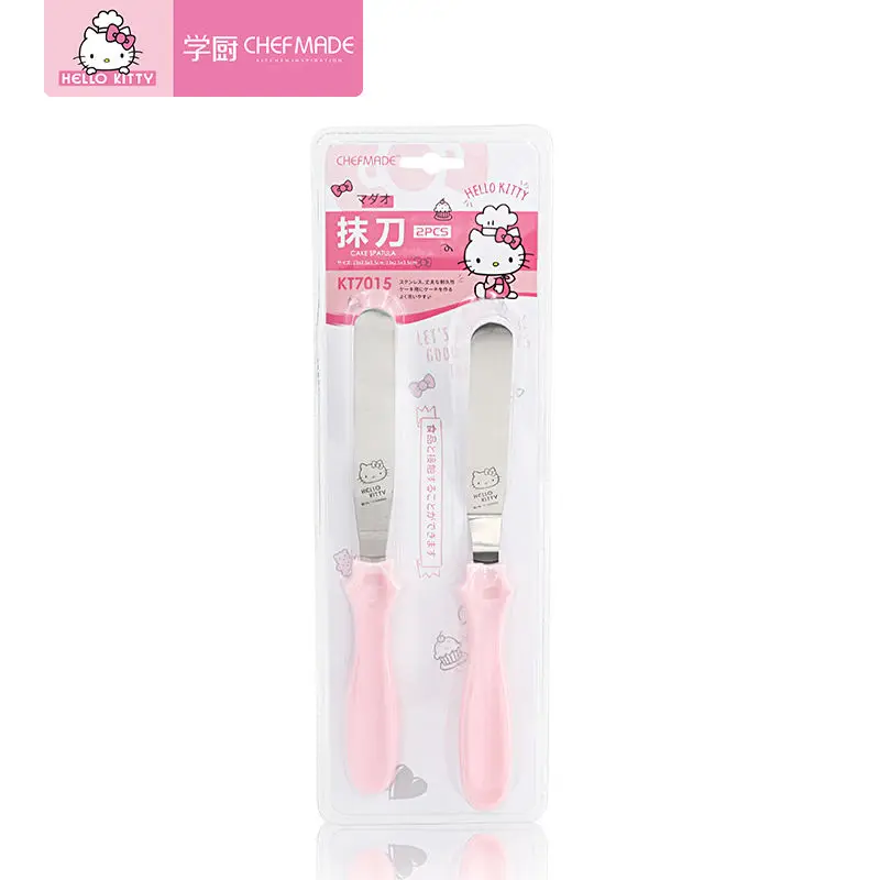 

Hello Kitty stainless steel butter and cream cake spatula With jam chocolate decorating spatula small baking tool