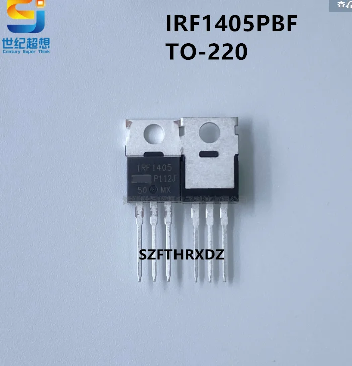 

10pcs 100% New Imported Original IRF1405PBF IRF1405 55V 169A TO-220 N-channel Field Effect Transistor