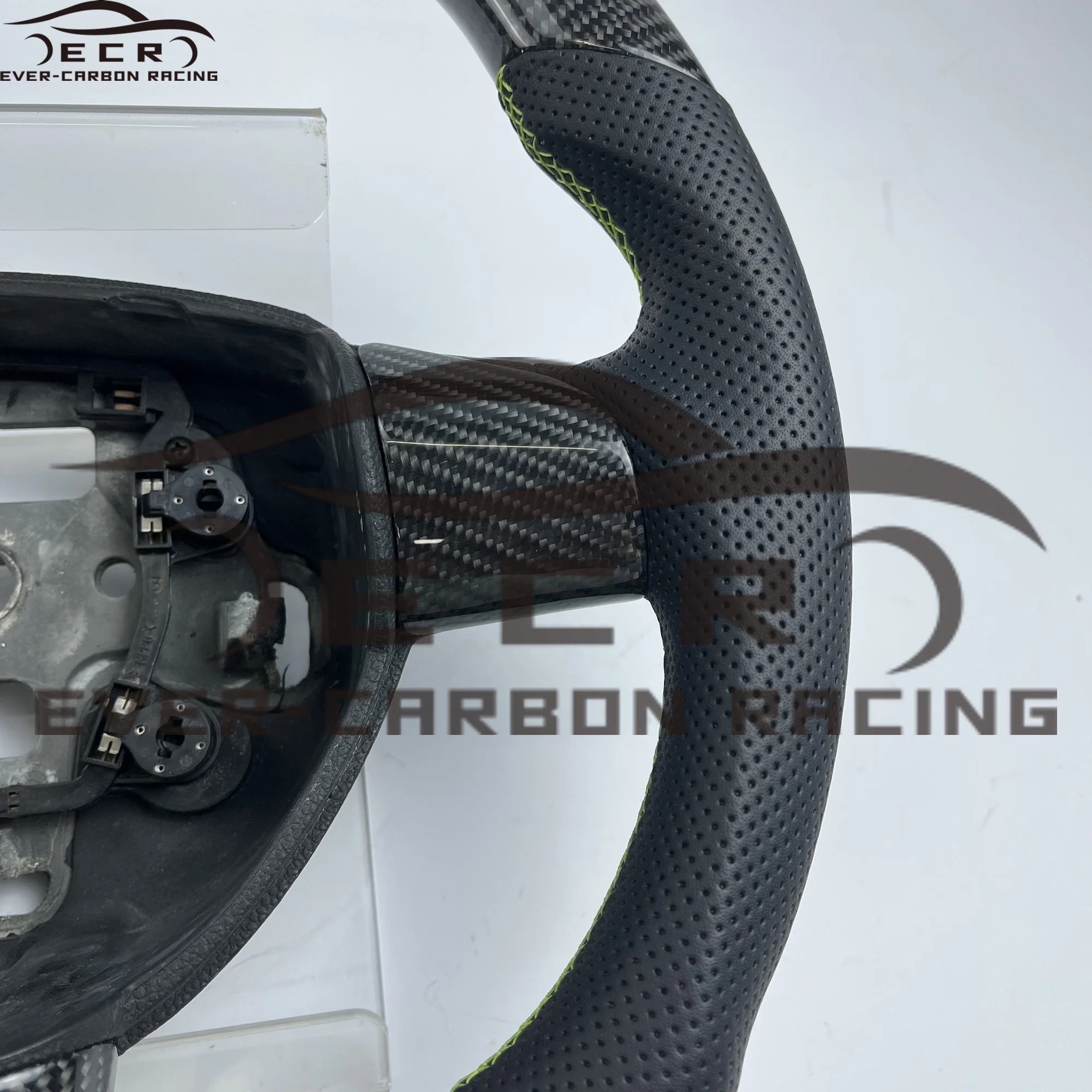 Рулевое колесо Ever-carbon Carbon Fiber Racing ECR высокое качество под заказ для Ford Focus RS MK2