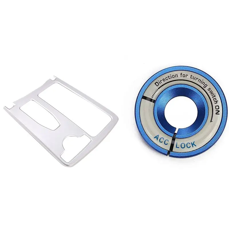 

Кольцо для ключей, отделочная крышка, переключатель носветильник и центральная консоль из АБС-пластика, подставка для чашки для Mercedes Benz E Class...