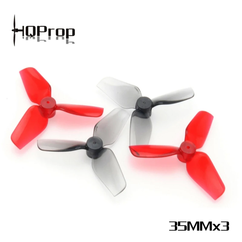 

10Pairs(10CW+10CCW) HQPROP 35MMX3 35mm 3-Blade PC Micro Whoop Propeller for RC FPV Freestyle Tinywhoop Drones DIY Parts