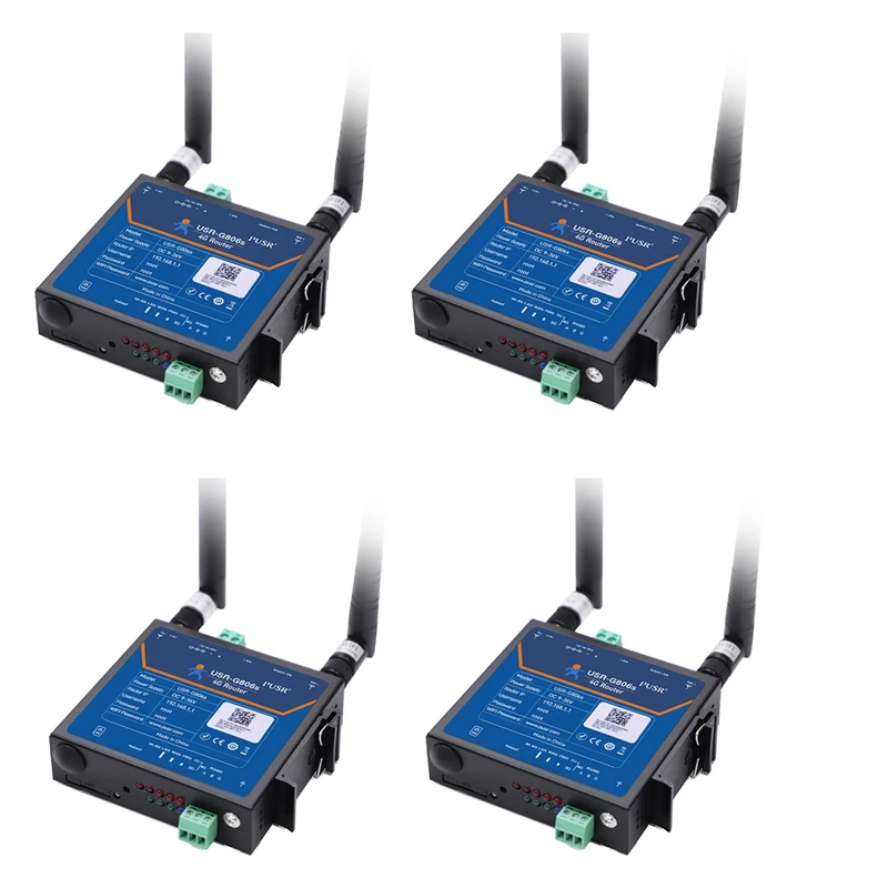 

NEW-4X Industrial 4G LTE Router USR-G806S Iot Device Serial Port RS485 LAN To 4G Wifi Converter Support Modbus RTU To TCP