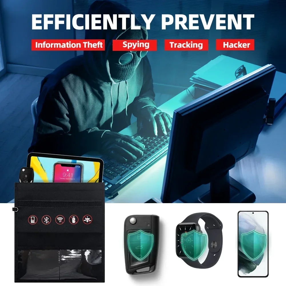 Женская сумка для защиты от радиационного сигнала автомобильного ключа радиации