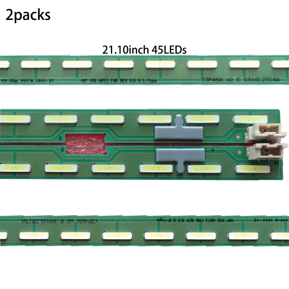

Kit 2pcs LED backlight strip for LG 6922L-0150A 49LX540S 49LX570H 49LF6300 49LF630V 49LX340H LC490EUE FH M3 M1 B1 6916L2066A