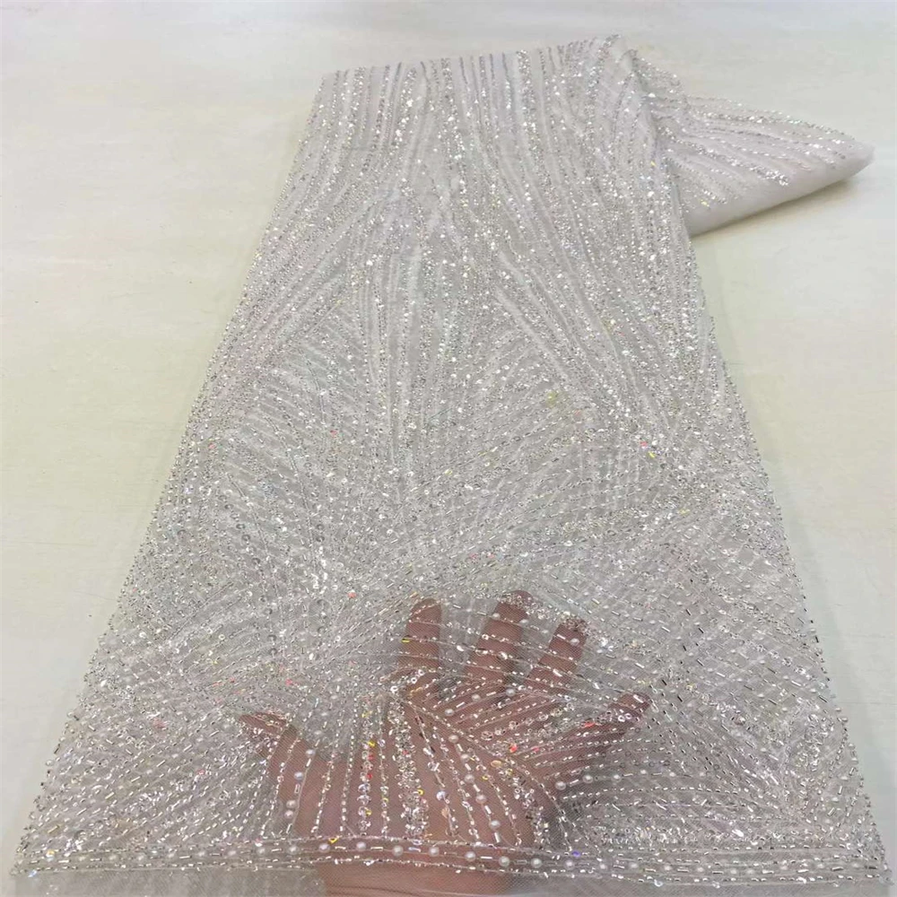 

2023 африканская Высококачественная кружевная ткань, Последняя французская вышитая кружевная ткань в нигерийском стиле