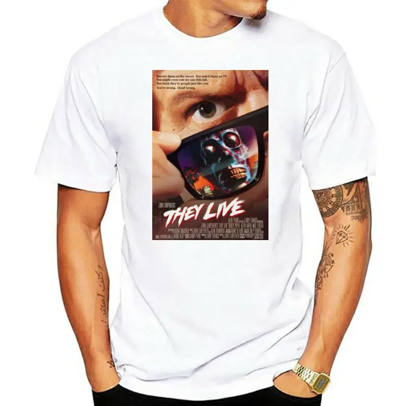 

They Live Custom Movie T-Shirt [A55] John Carpenter
