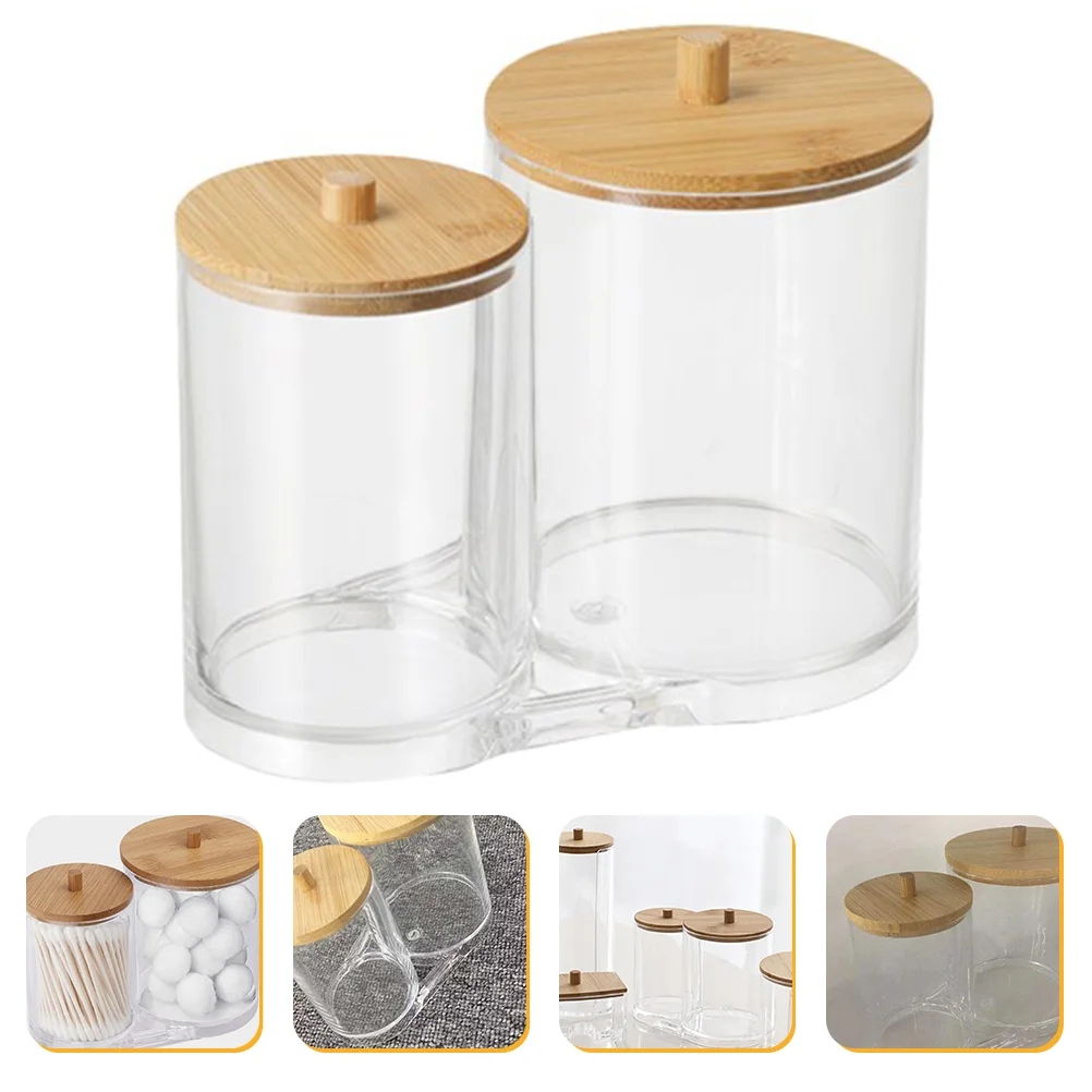 

Practical Cotton Pad Organizer Cotton Pad Holder Cotton Swab Holder