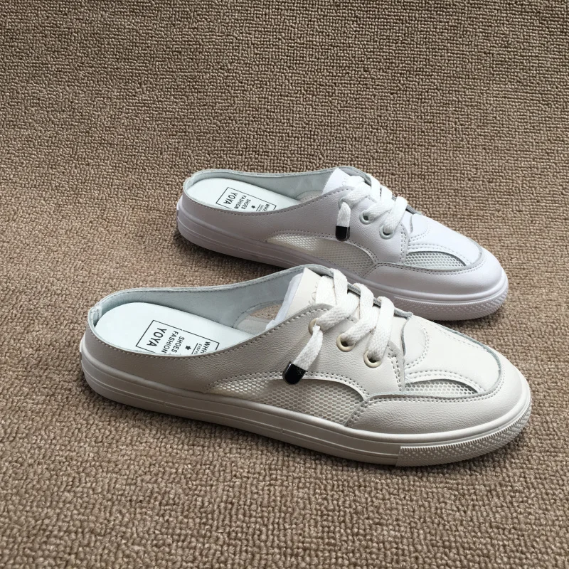 

Shoes for Women 2022 Spring New Women's Shoes Korean Fashion Flat Shoes Indoor Slippers Adult Small White Shoes