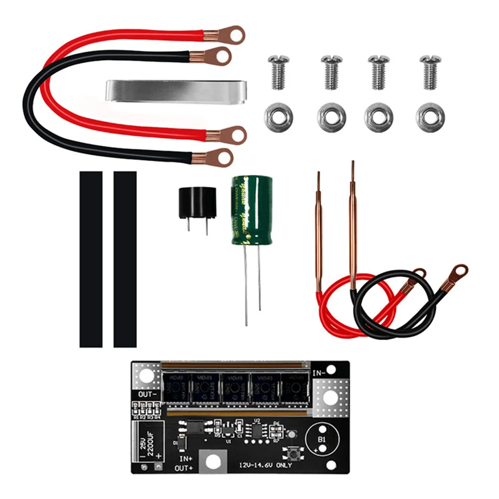 

Spot Welder DIY Kit 12V 18650 Lithium Battery Assembly Controlboard PCB Circuit Board Soldering Equipment 0.1-0.15mm Nickel Shee