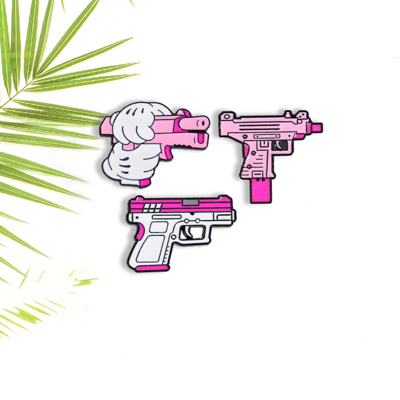 Модная брошь из сплава с простым текстом Геометрическая квадратная