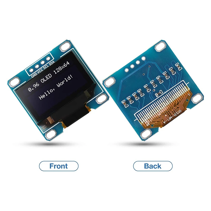 Модуль OLED 0 96 дюйма 128X64 SSD1306 драйвер IIC I2C последовательная самосветящаяся Плата