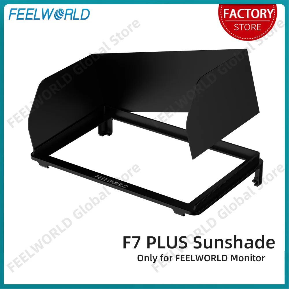 

Солнцезащитный козырек FEELWORLD F7 PLUS, портативный, легкий, гибкий, установка только для монитора FEELWORLD