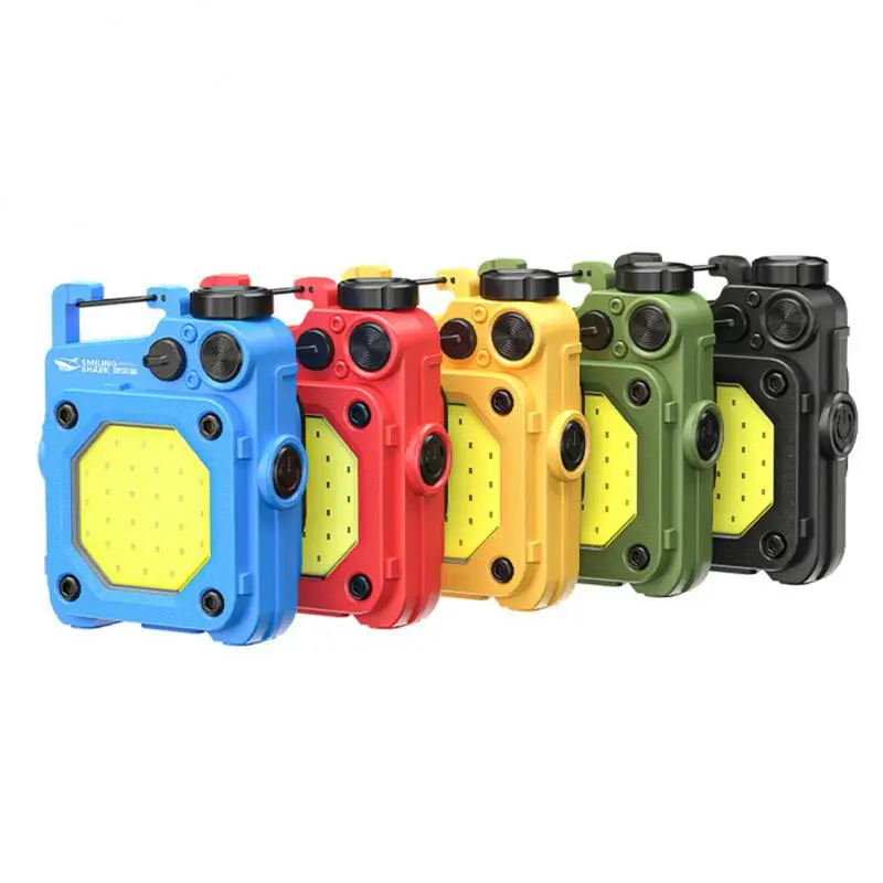 

Portable Flashlight Keychain Mini LED Light Glare COB USB Charging Emergency Lamps Work Light Outdoor Camping Light Corkscrew