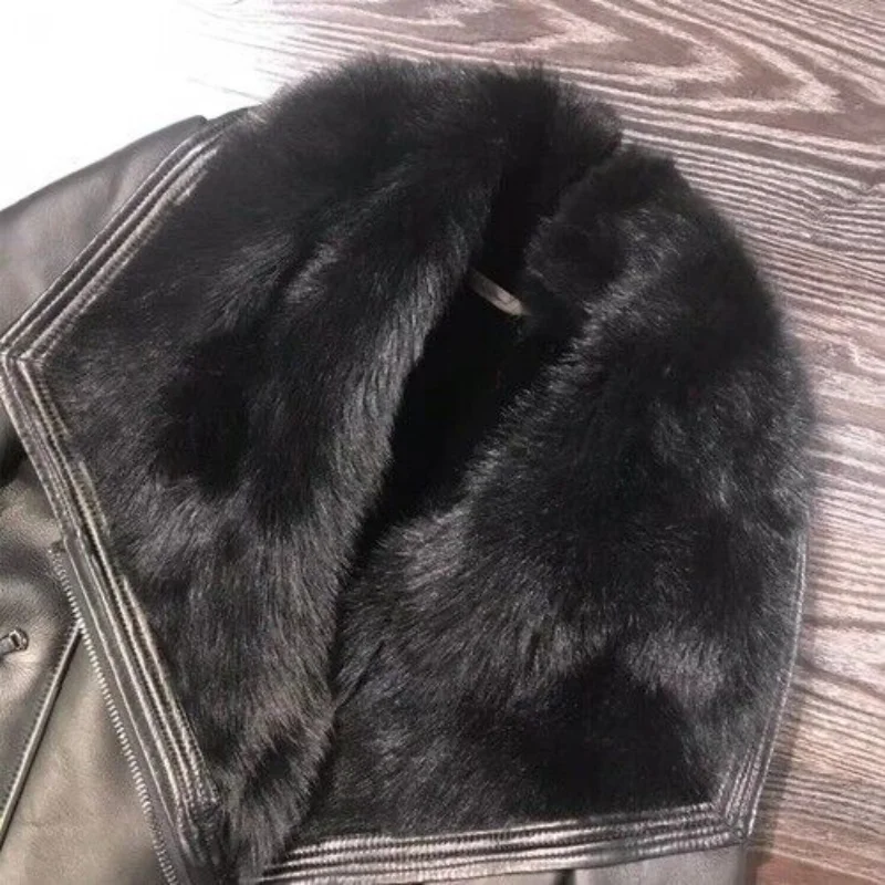 Shearling Jacket Women Real Lambskin Jacket Women Warm Sheep Leather Coat Genuine Leather