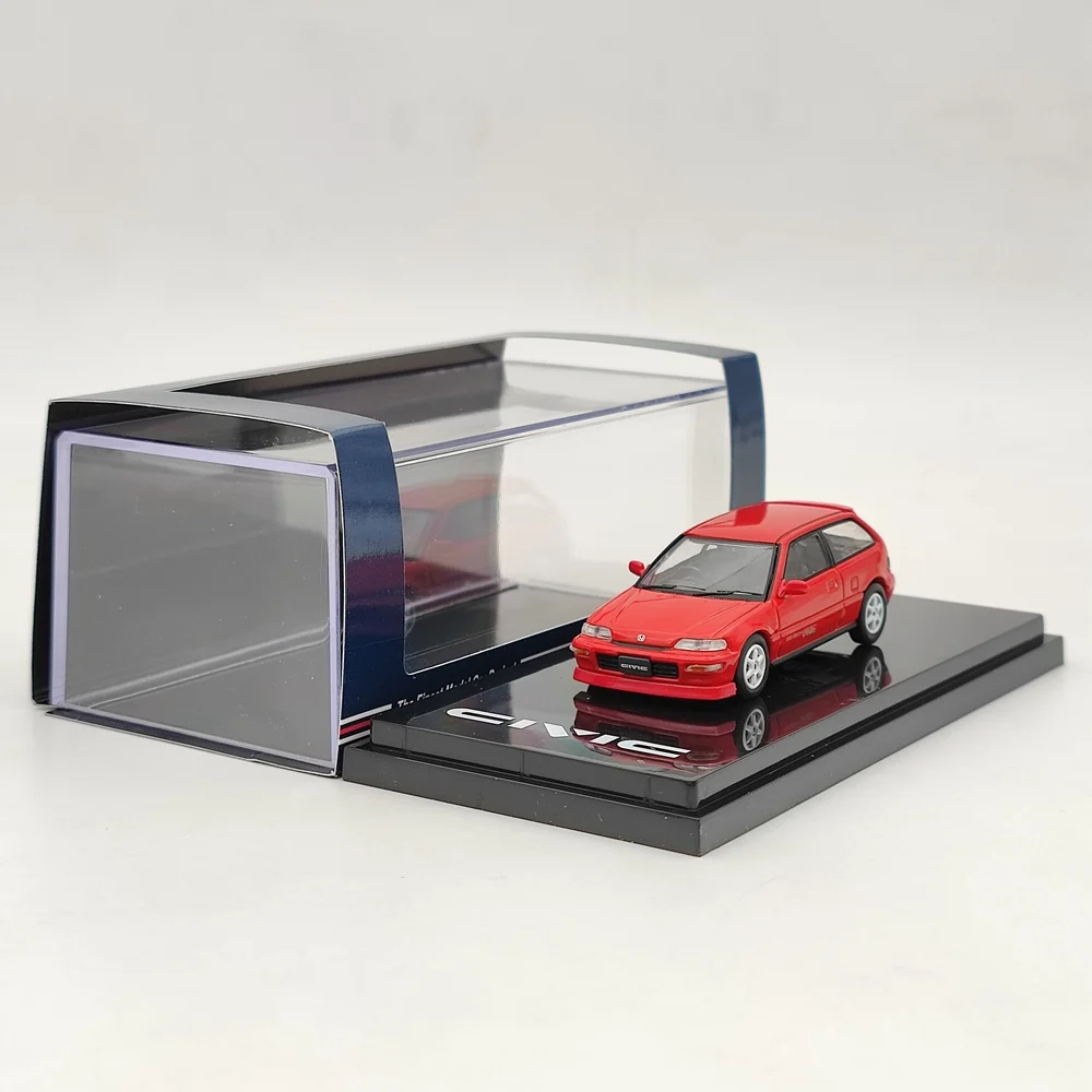 

Hobby Japan HJ641031CY 1/64 For H~da Civic (EF9) SiR Ⅱ Cstomized Version Red HJ641031CR Diecast Toys Car Collection Gifts