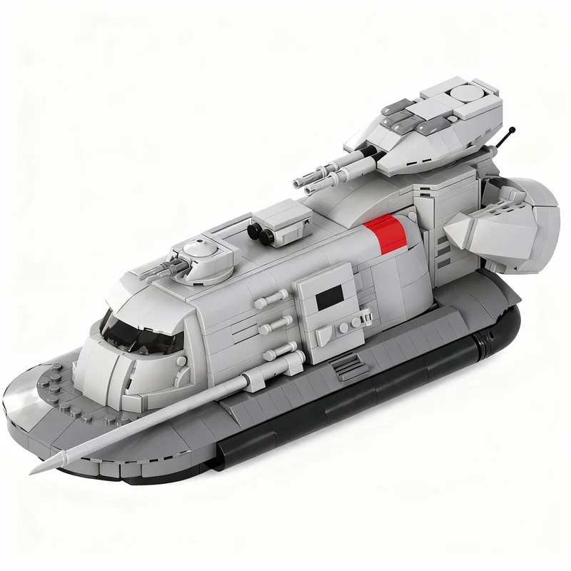 Фото 1052 детали MOC Imperial Swift Assault 5 Star Battle: Конструктор, модель для сборки, рождественский подарок, творческая идея, кирпичики для самостоятельной сборки №1