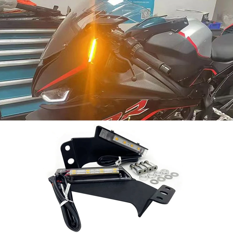 

S1000RR мотоциклетный зеркальный блок, светодиодный семафон для BMW S1000 RR 2019-2022, передний поворотный сигнал, светильник индикатор