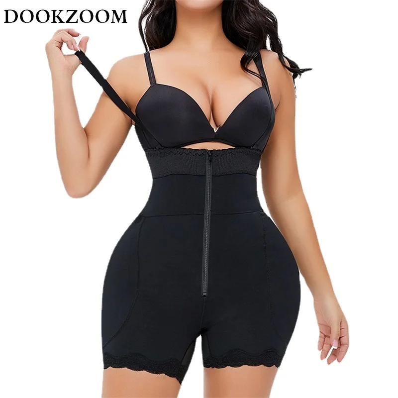 

Butt Lifter Shapewear Full Body Shaper Underwear Fake Buttocks Hip Pads Enhancer Brief Straps Slimmer Waist Trainers Postpartum