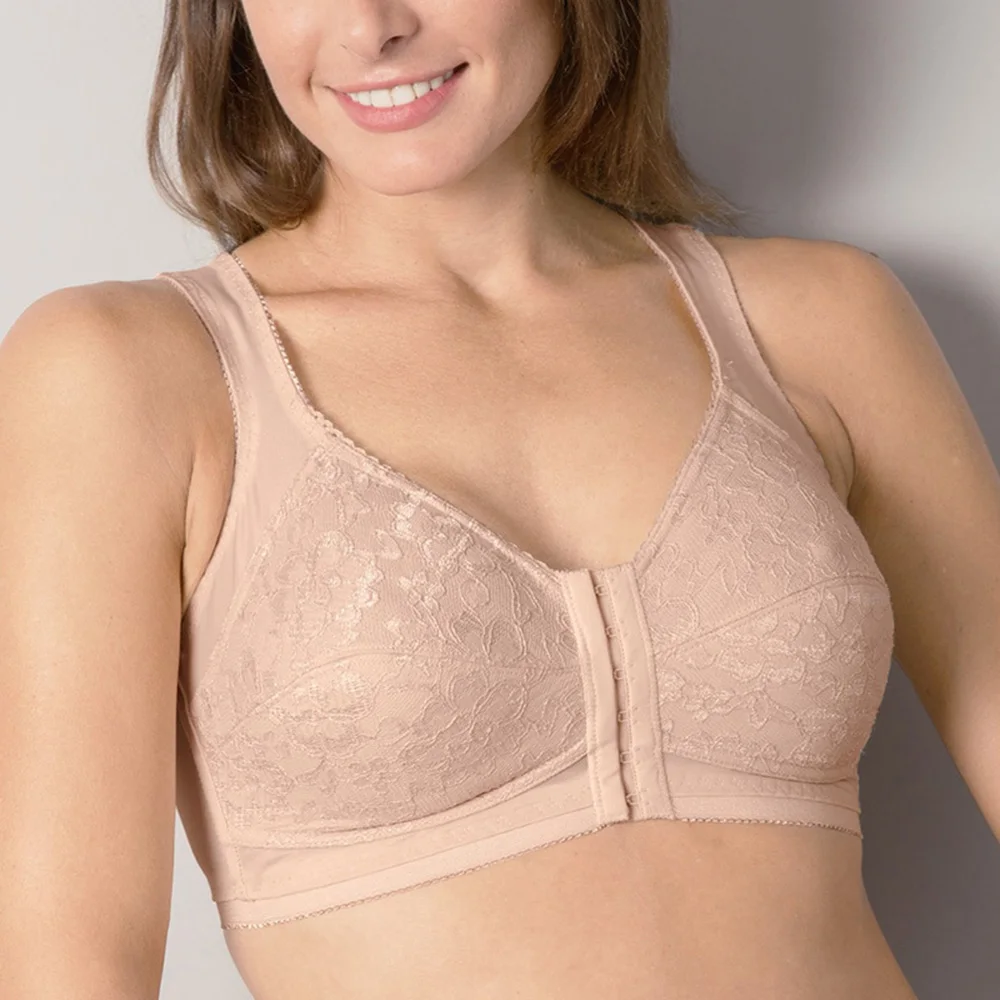 Новинка Корректор осанки бюстгальтер с застежкой спереди женский чашкой B C D E F G H