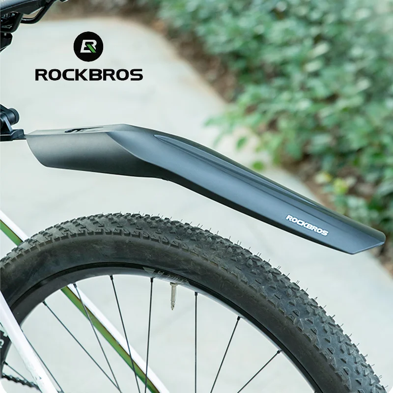 

ROCKBROS Bike Fender Lengthen Widen Bicycle Fender 24inch Adjustable Quick Release Protector Lengthen Bicycle Mudguard Set