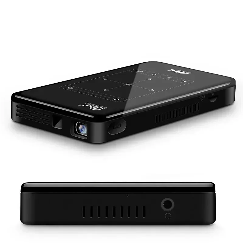 P09II двухдиапазонный 3D Mini 4K HD декодирующий DLP-проектор с 5G WIFI BT 2 + 16 ГБ