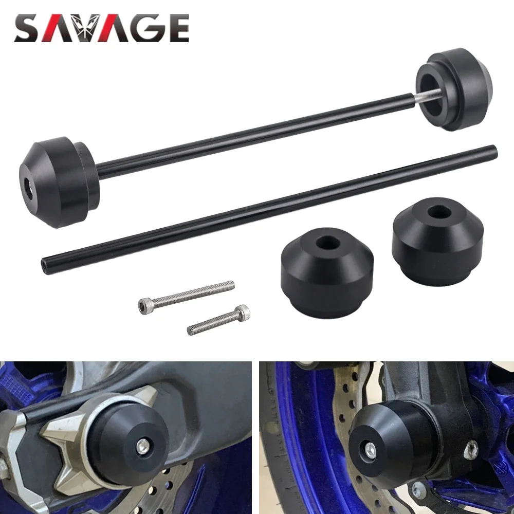 

Задний ползунок вилки передней оси для YAMAHA MT-07 FZ07 2013-2023 MT09 MT07 Tracer 700 XSR защита колес мотоцикла MT 07 09