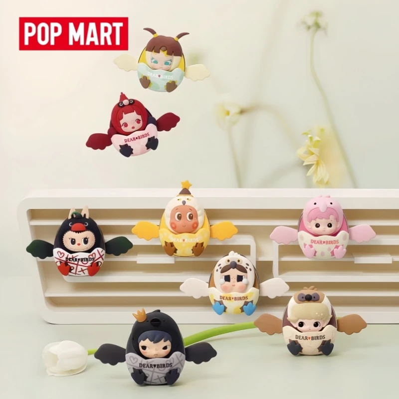 Фото Оригинальный хит продаж: Ароматизатор для автомобиля Popmart серии Dearbirds, сюрприз-бокс, фигурки Star People, Sp Crying Baby, сопутствующие товары, подарки, игрушки №4