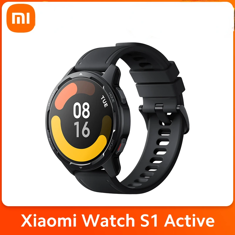 

Смарт-часы Xiaomi Watch S1 Active, китайская версия, AMOLED дисплей 1,43 дюйма, Bluetooth, GPS, Mi, кислород в крови, аккумулятор 470 мАч