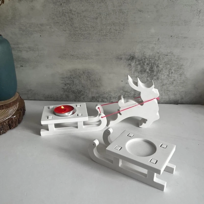 Рождественский Подсвечник сделай сам силиконовая форма настольное украшение