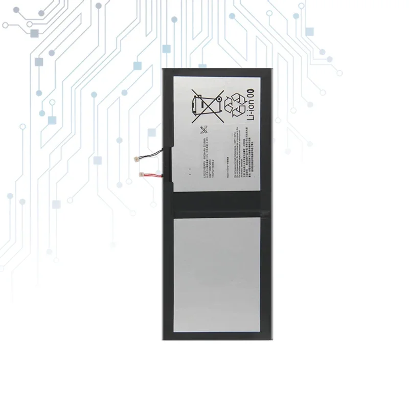 Сменный аккумулятор емкостью 6000 мАч LIS2210ERPX LIS2210ERPC для Sony Xperia Z4 Tablet SGP712 SGP771 1291-0052