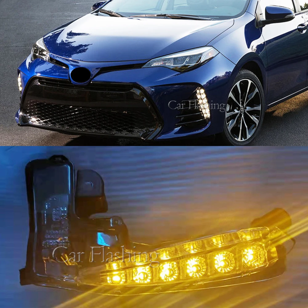 Led DRL переднего бампера Туман светильник s для Защитные чехлы сидений сшитые