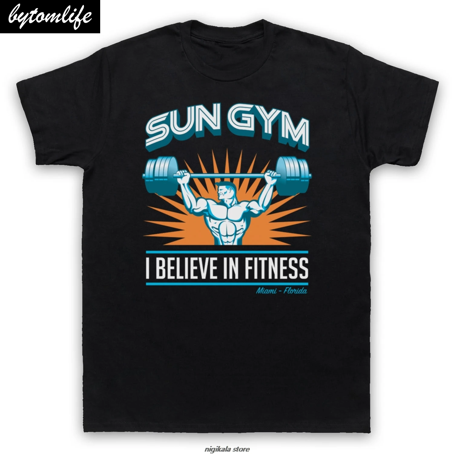 

SUN GYM I BELIEVE IN FITNESS PAIN & GAIN MENS T-SHIRT LOTS OF COLS SIZES S - 5XL Cool Casual pride t shirt men Unisex New