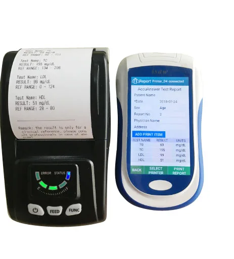 

Best Selling Health Products 9 In 1 Multi-Monitoring System Blood A1c Test Strips Cholesterol Meter