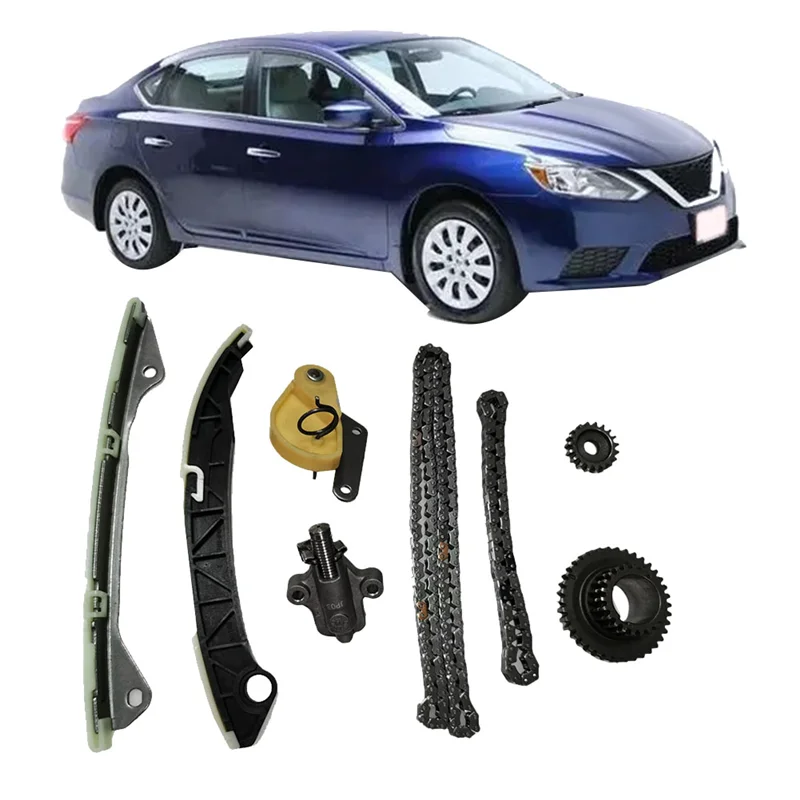 8 шт. комплекты цепей ГРМ для Nissan Juke Sentra 1.6L MR16 2012-2017 направляющая натяжителя