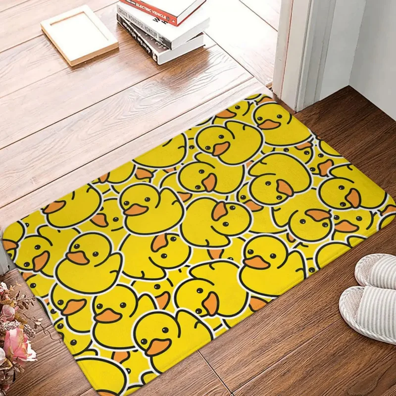 

Gothic Non-slip Doormat Yellow Classic Rubber Duck Bath Kitchen Mat Prayer Carpet Indoor Modern Decor