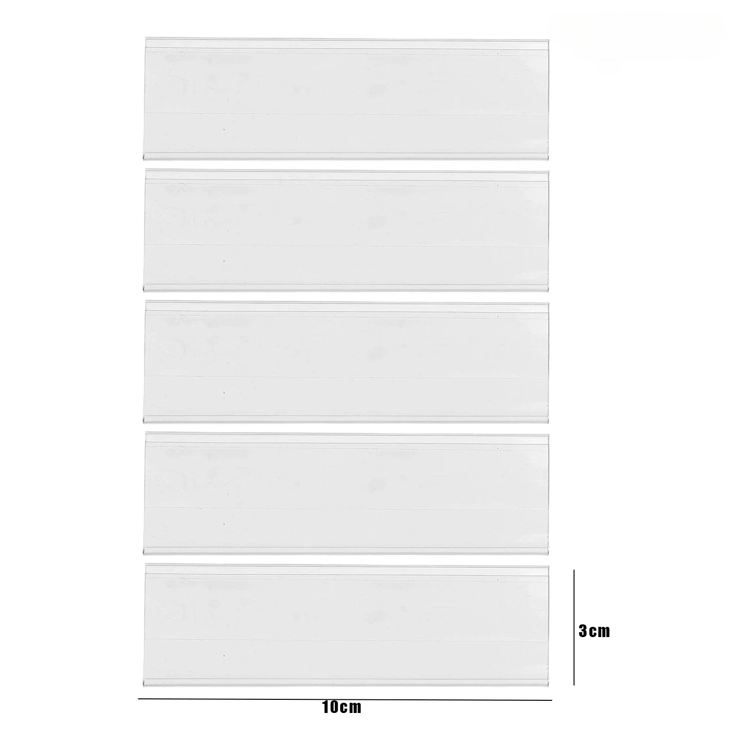 

Прозрачные самоклеящиеся этикетки для полок