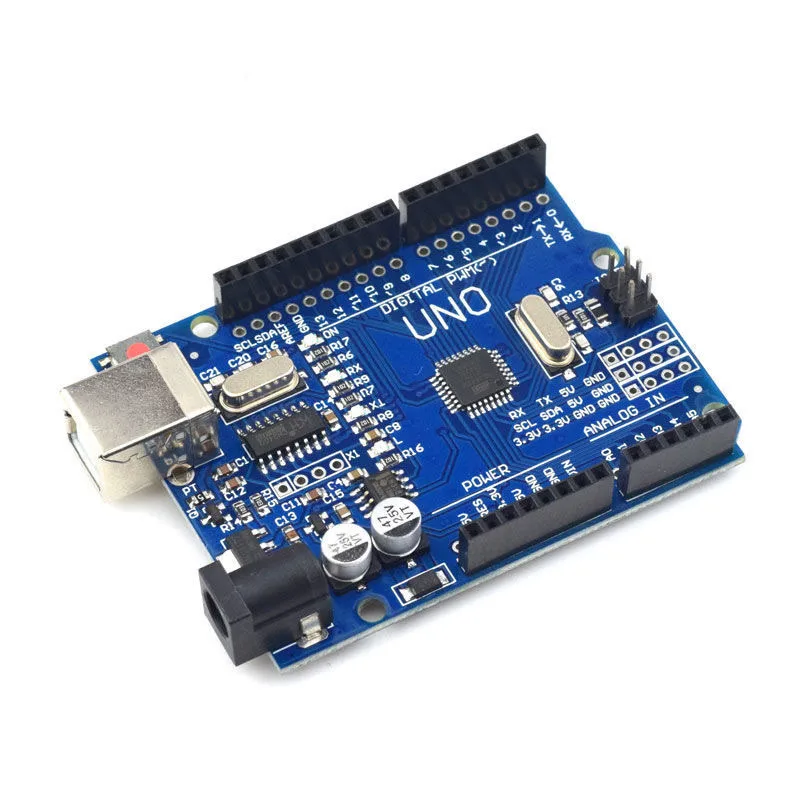 Плата разработки UNO R3 ATMEGA328P CH340/ATEGA16U2 совместима с кабелем для Arduino R3/R4 защитная