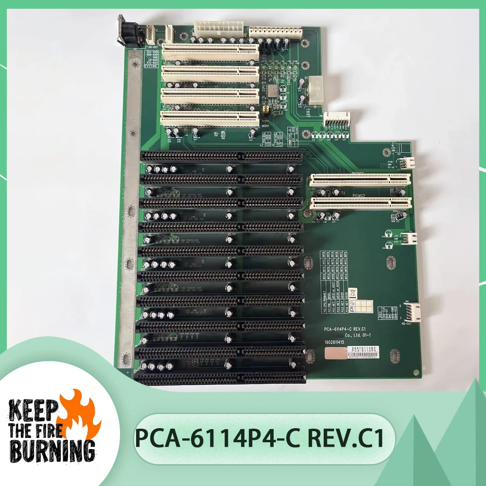 Фото PCA-6114P4-C Rev.C1 промышленный компьютер Backplane для Advantech №1